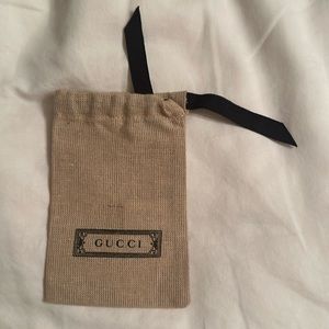 Gucci jewelry pouch